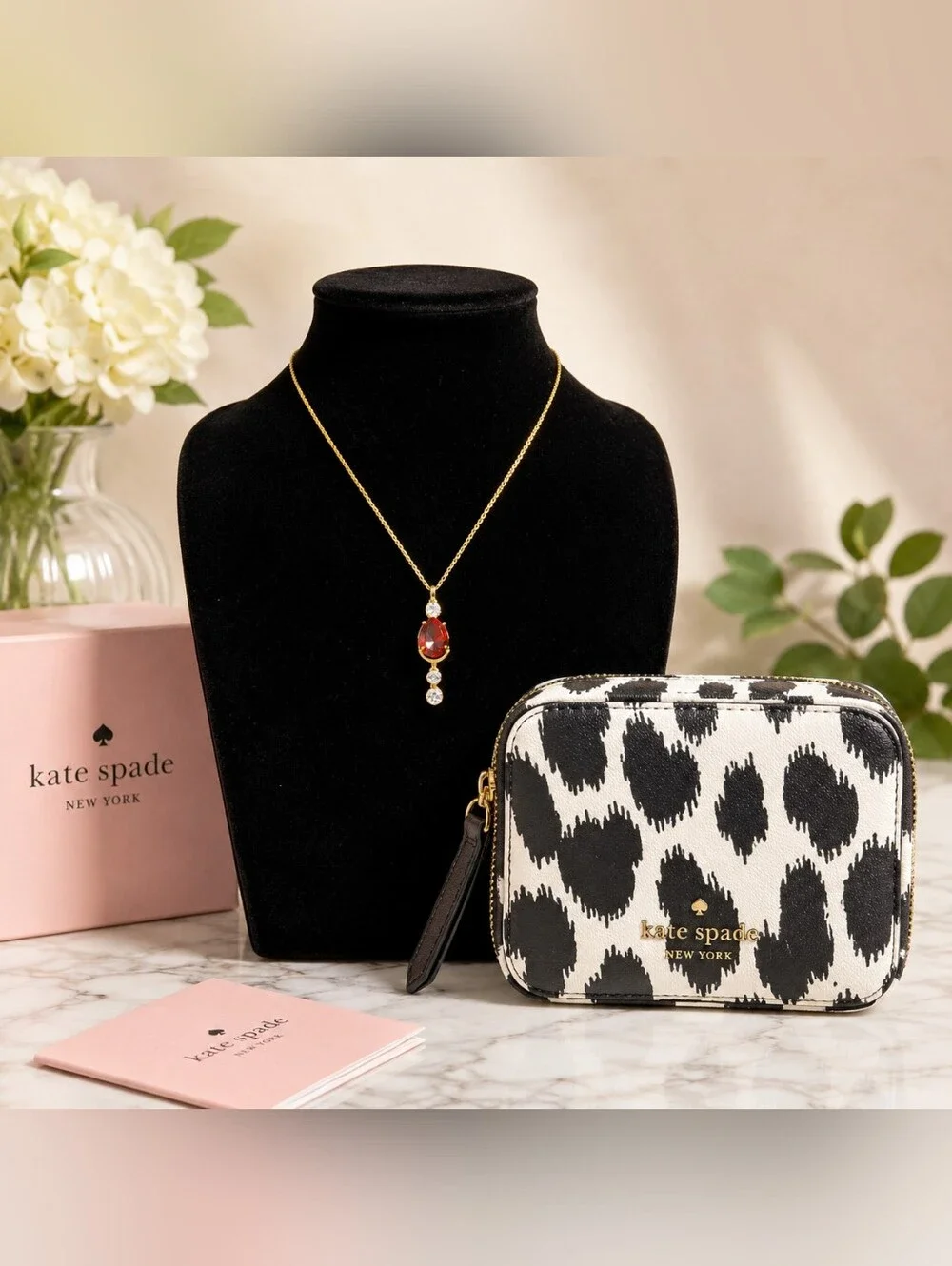 Kate Spade Necklace & Jewelry Box Bundle ❤️✨ NWT/NWOT